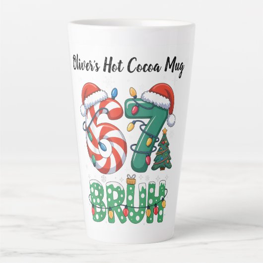 Mug à chocolat chaud personnalisable – Mème de vac (Devant)