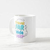 Mug à citation de voyage (Devant gauche)