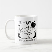 Mug à cœur mignon pour la Saint-Valentin (Gauche)