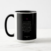 Mug à cœur rose (Gauche)
