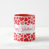 Mug à coeurs rouges (Centre)