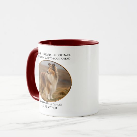 Mug À Côté De Vous Collie (Devant gauche)