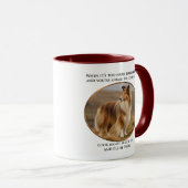 Mug À Côté De Vous Collie (Devant droit)