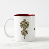 Mug à courtepointe de Noël (Gauche)