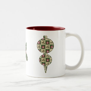 Mug à courtepointe de Noël
