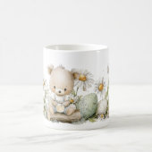 Mug A cute bear in a flower meadow with a jar of honey (Centre)