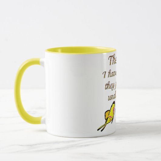 Mug A.D.H.D. Humour de papillon (Gauche)