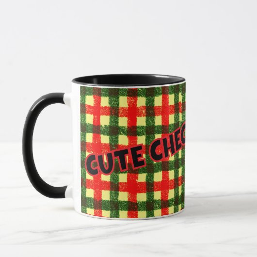 MUG À DAMIERS MIEUX ! (Gauche)