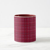 Mug À damiers rouge Tartan (Centre)