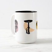 Mug à design champignon (Devant gauche)