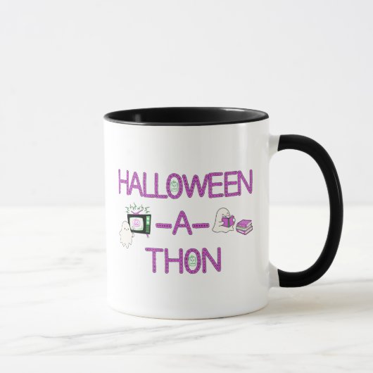 Mug à deux côtés Halloween-a-thon (Droite)