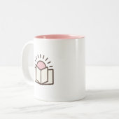 Mug à deux tonalités (Devant gauche)