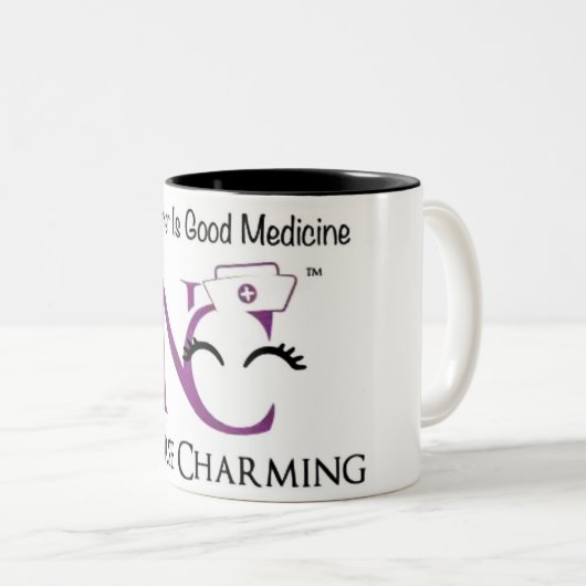 Mug à deux tons (Devant droit)