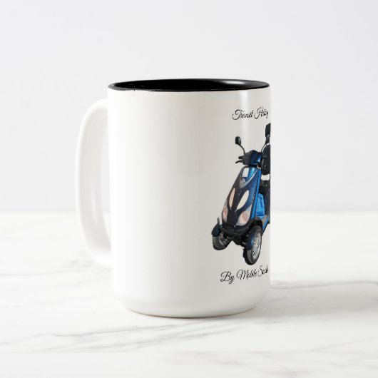 Mug à deux tons (Devant gauche)