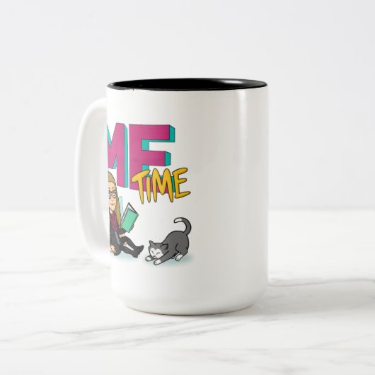  Mug à deux tons (Devant gauche)