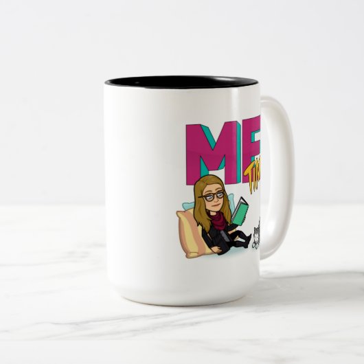  Mug à deux tons (Devant droit)