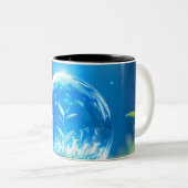 Mug à deux tons, 11 oz (Devant droit)