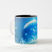 Mug à deux tons, 11 oz (Devant gauche)