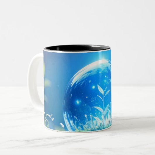 Mug à deux tons, 11 oz (Devant gauche)