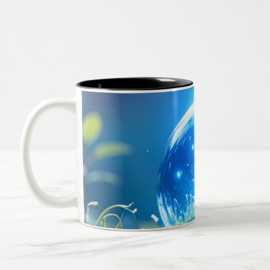 Mug à deux tons, 11 oz (Gauche)