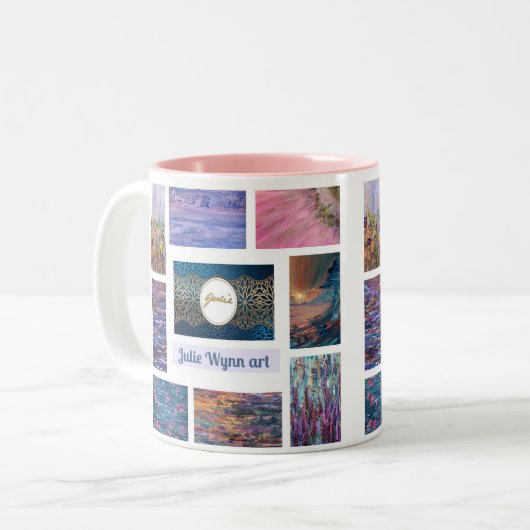 Mug à deux tons, 11 oz (Devant gauche)