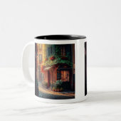Mug à deux tons, 11 oz (Devant gauche)