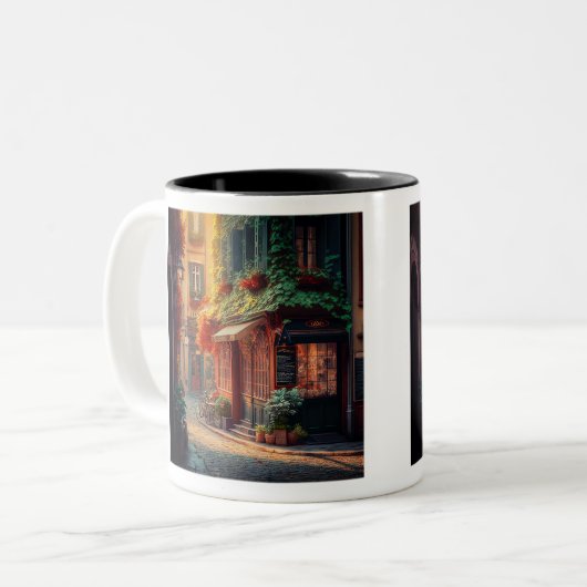 Mug à deux tons, 11 oz (Devant gauche)