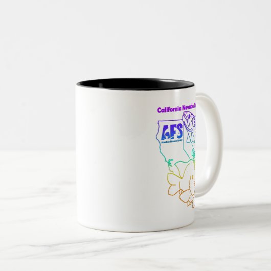 Mug à deux tons, 11 oz (Devant droit)