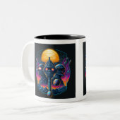 Mug à deux tons, 11 oz (Devant gauche)