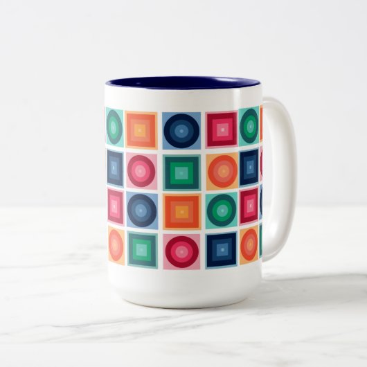 Mug à deux tons, 15 oz (Devant droit)