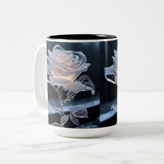 Mug à deux tons, 15 oz (Devant gauche)
