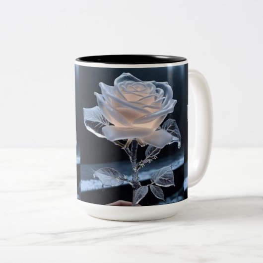 Mug à deux tons, 15 oz (Devant droit)
