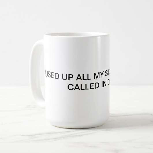 Mug à deux tons, 15 oz (Devant gauche)