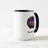 Mug à deux tons, 15 oz (Devant droit)