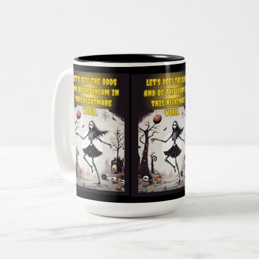 Mug à deux tons, 15 oz (Devant gauche)