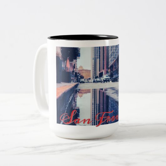 Mug à deux tons, 15 oz (Devant gauche)