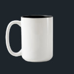 Mug à deux tons, 15 oz<br><div class="desc">Mug à deux tons, 15 oz Style : Mug à deux tons Ajoutez une pop de couleur à votre café du matin! L'extérieur de la tasse est en blanc brillant pour faire ressortir votre photo, logo, symbole ou texte, l'intérieur est de couleur vive. Offrez-la à un ami, ou complétez votre...</div>