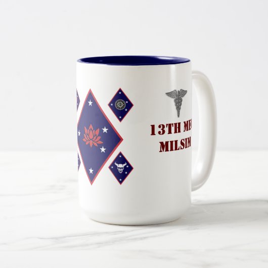 Mug à deux tons, 15 oz (Devant droit)