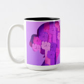 Mug à deux tons, 15 oz (Gauche)