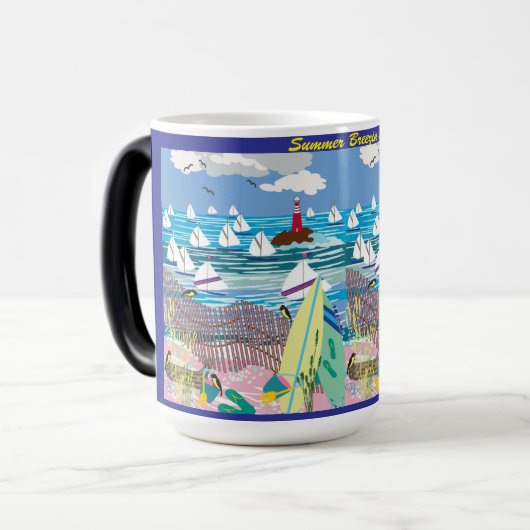 Mug à deux tons, 15 oz (Devant gauche)