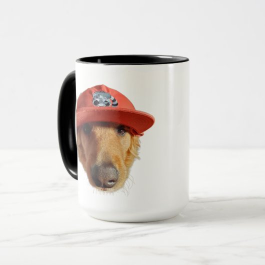 Mug à deux tons, 15 oz (Devant gauche)