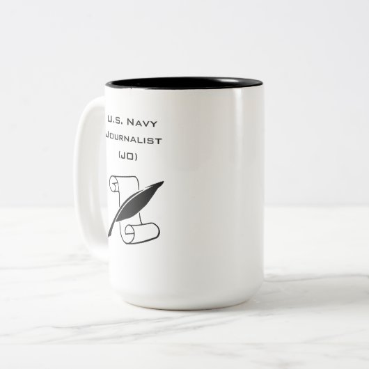 Mug à deux tons, 15 oz (Devant gauche)