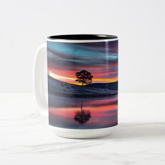 Mug à deux tons, 15 oz (Devant gauche)