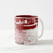 Mug à deux tons, 325 ml (Devant droit)