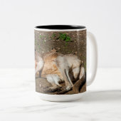 Mug à deux tons, 444 ml (Devant droit)