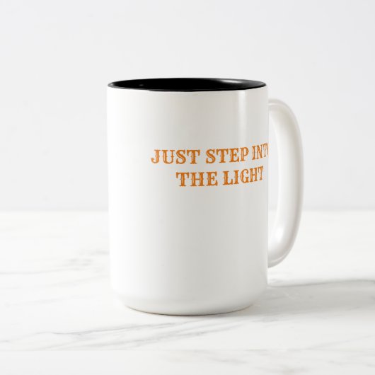 Mug à deux tons, 444 ml Mug à café à deux tons (Devant droit)