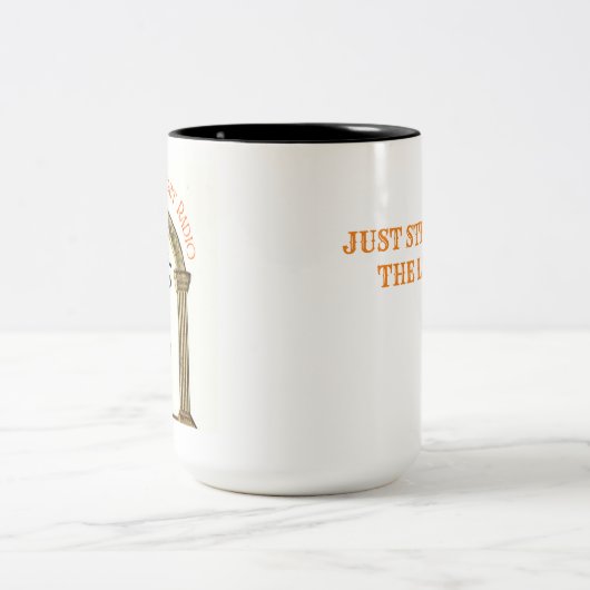 Mug à deux tons, 444 ml Mug à café à deux tons (Centre)