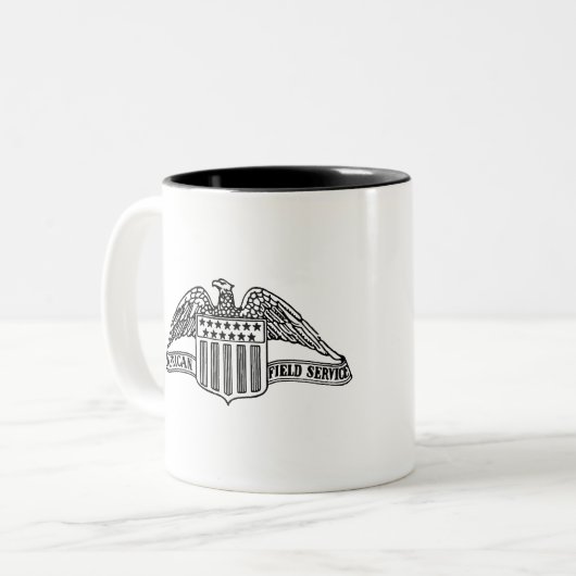 Mug à deux tons AFS (Devant gauche)