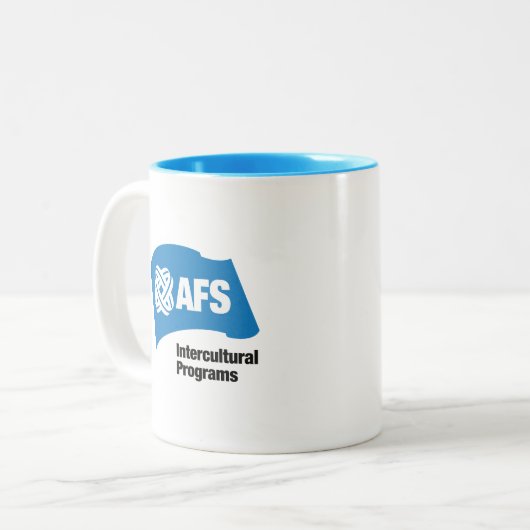 Mug à deux tons AFS (Devant gauche)