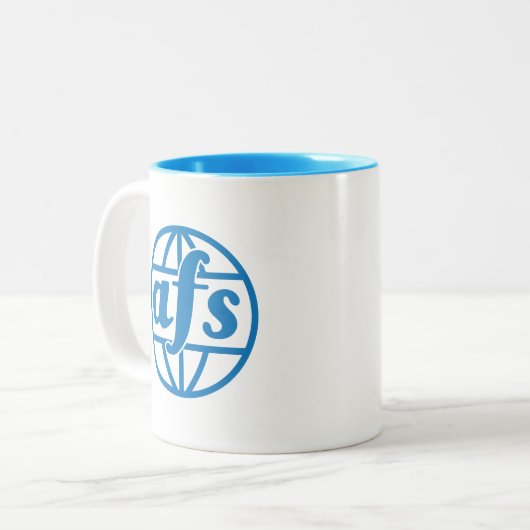 Mug à deux tons AFS (Devant gauche)